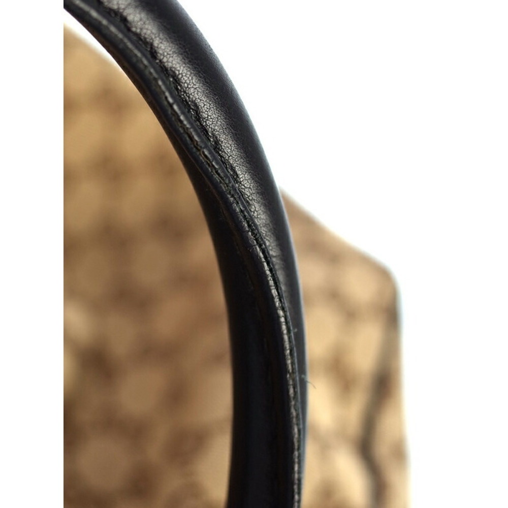 Gucci Sukey Tote bag GG monogram canvas leather trim Black - Picture 4 of 9